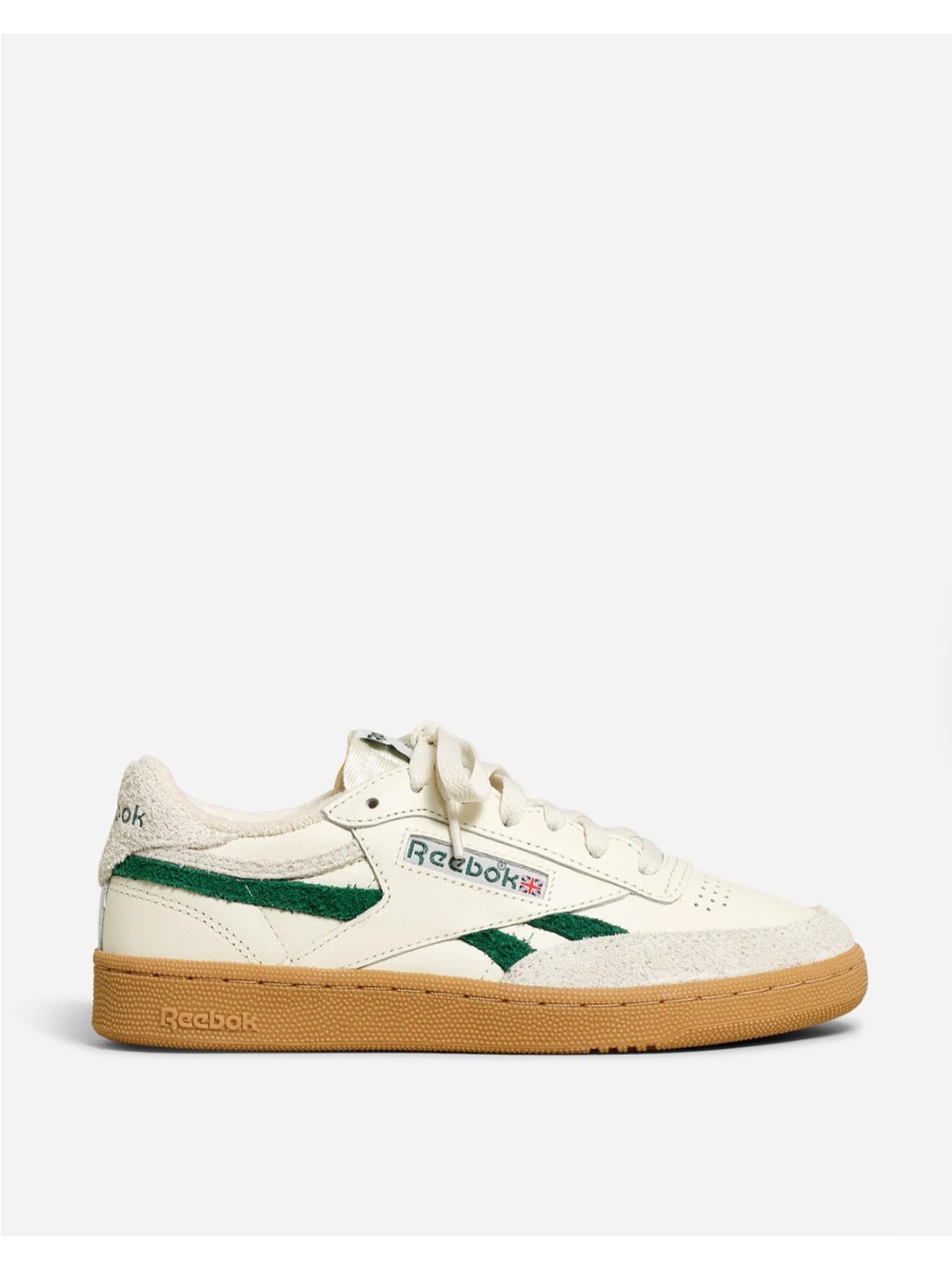 Madewell x Reebok® Unisex Club C Revenge Sneakers Chalk Dark Green W 8.5 M 7 - Picture 2 of 9